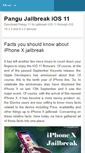 Mobile Screenshot of pangujailbreak.org