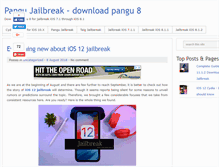 Tablet Screenshot of pangujailbreak.us